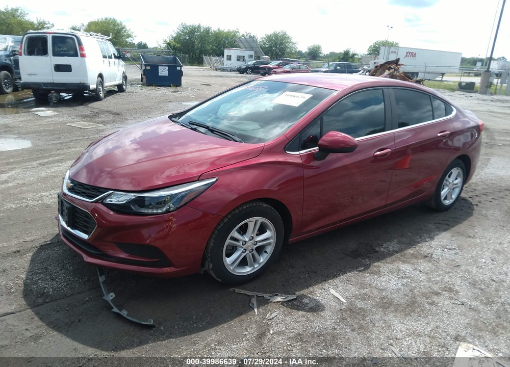 2018 CHEVROLET CRUZE LT AUTO VIN: 1G1BE5SM6J7193313