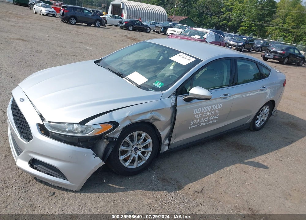 2016 FORD FUSION S VIN: 3FA6P0G79GR199588