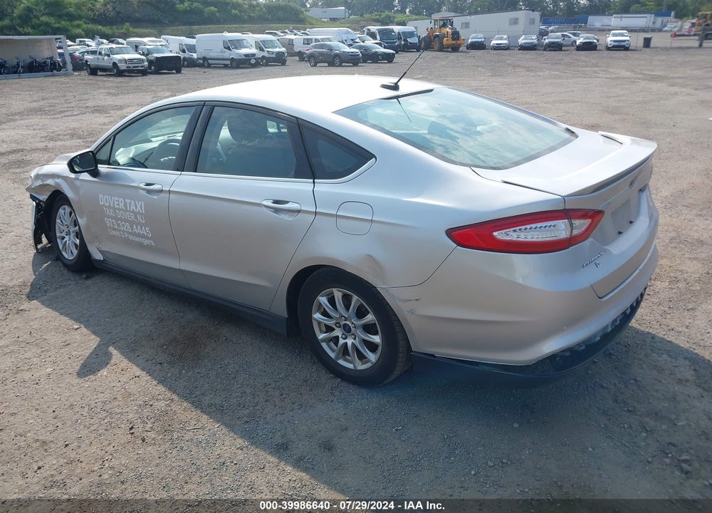 2016 FORD FUSION S VIN: 3FA6P0G79GR199588