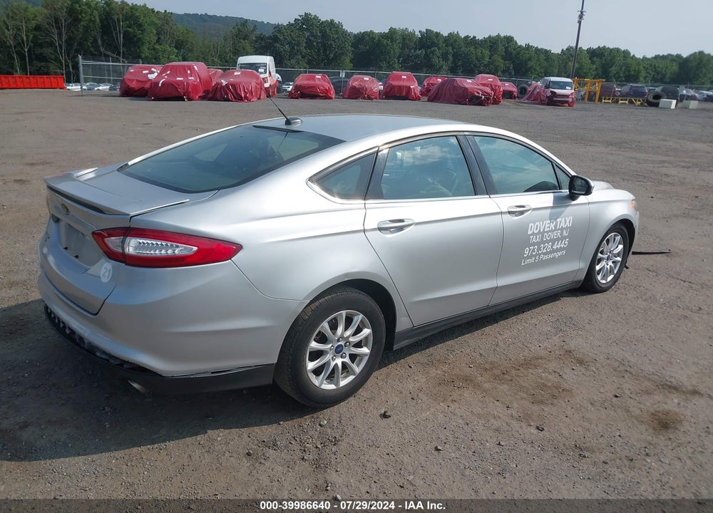 2016 FORD FUSION S VIN: 3FA6P0G79GR199588