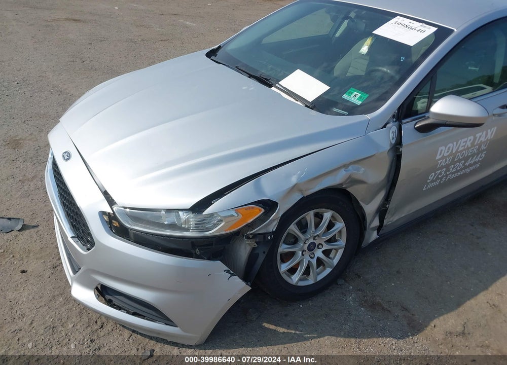 2016 FORD FUSION S VIN: 3FA6P0G79GR199588