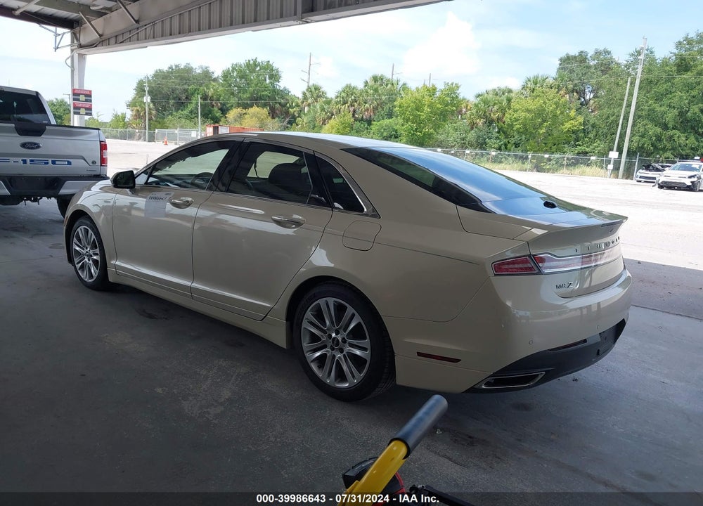 2015 LINCOLN MKZ VIN: 3LN6L2GK5FR603941