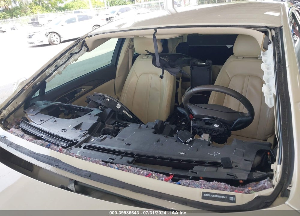 2015 LINCOLN MKZ VIN: 3LN6L2GK5FR603941