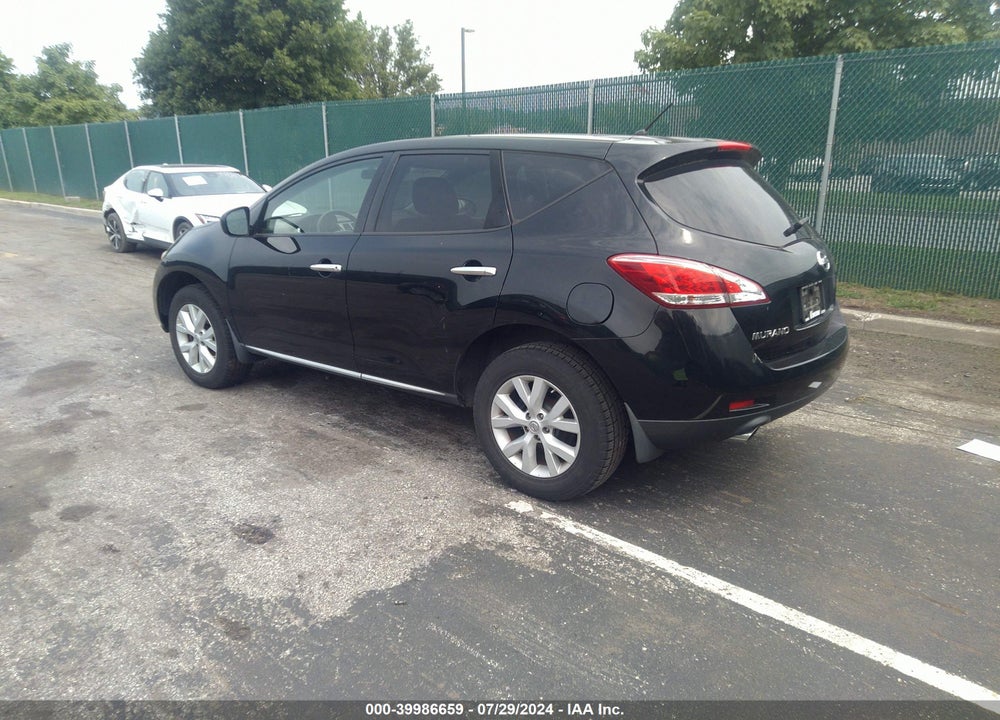 2012 NISSAN MURANO S VIN: JN8AZ1MW8CW226095
