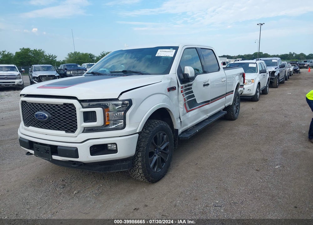 2018 FORD F-150 LARIAT VIN: 1FTFW1EGXJFD02785