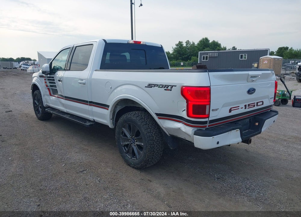 2018 FORD F-150 LARIAT VIN: 1FTFW1EGXJFD02785