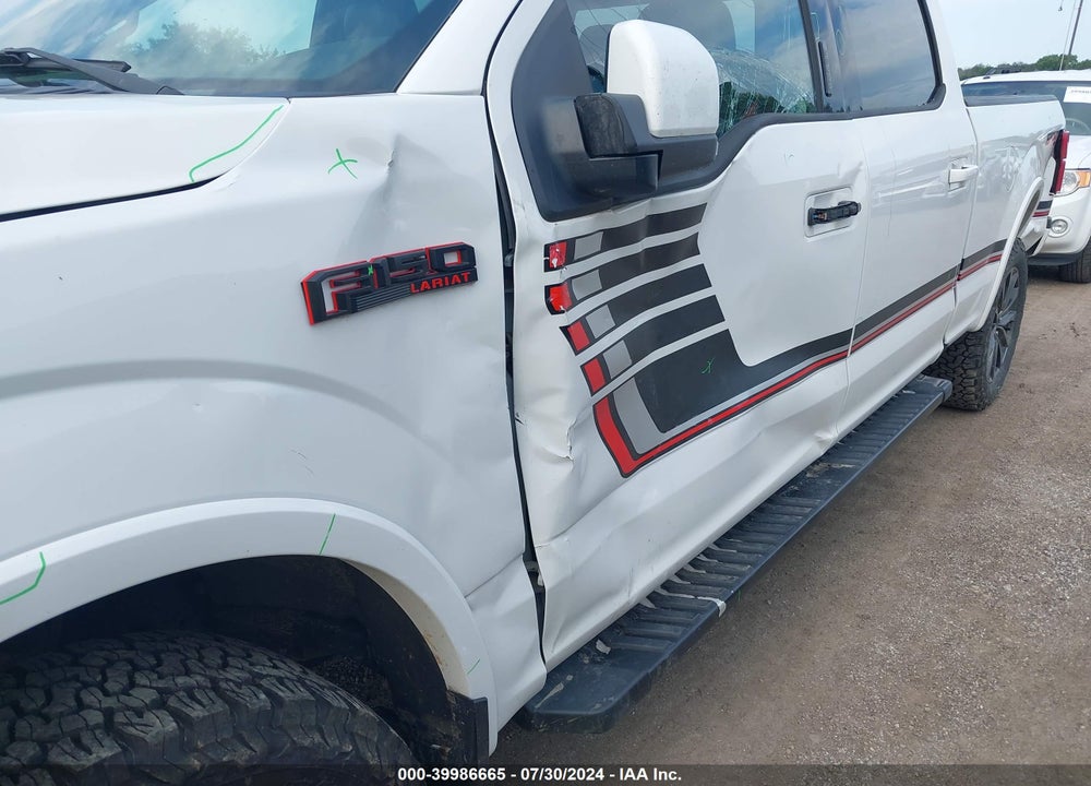 2018 FORD F-150 LARIAT VIN: 1FTFW1EGXJFD02785