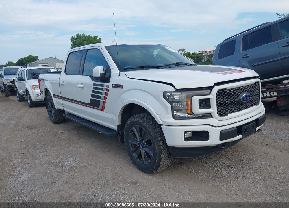 2018 FORD F-150 LARIAT VIN: 1FTFW1EGXJFD02785