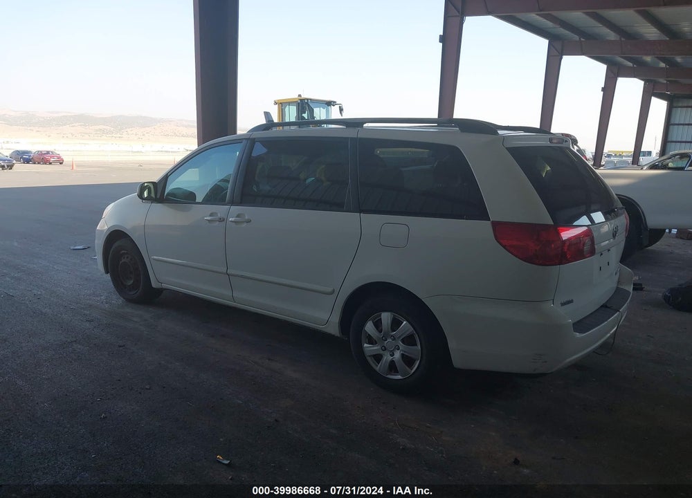 2008 TOYOTA SIENNA LE VIN: 5TDZK23C18S206701