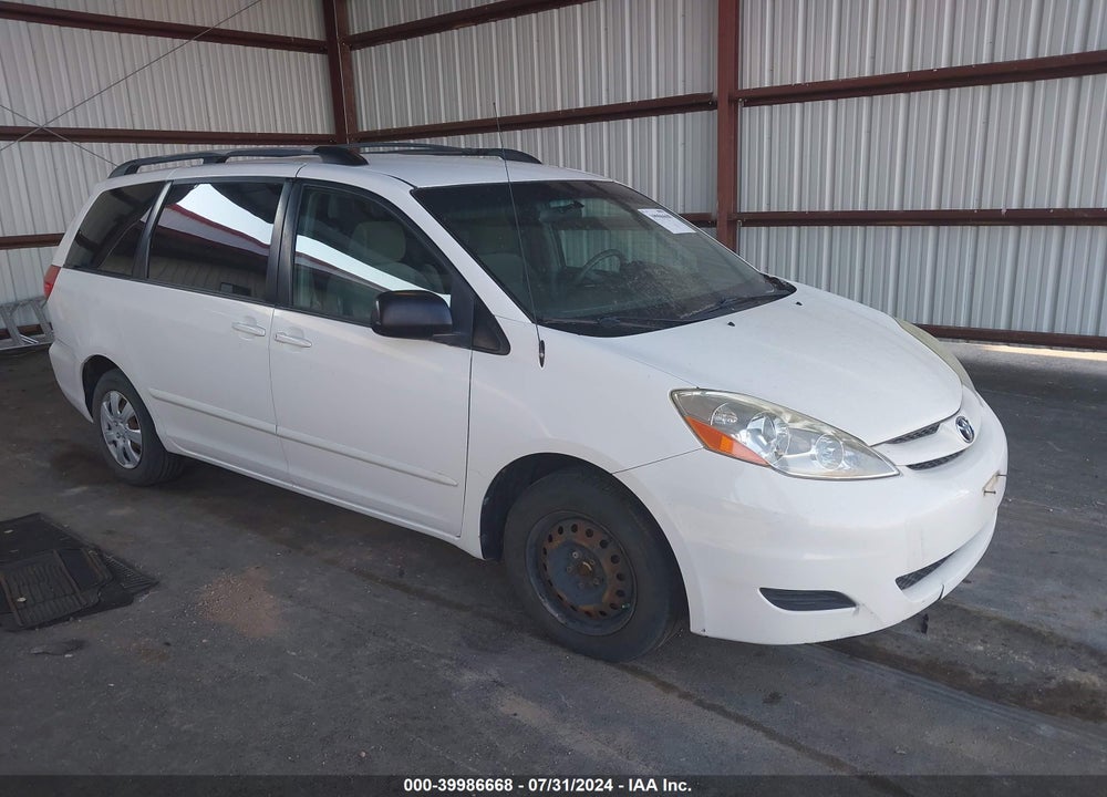 2008 TOYOTA SIENNA LE VIN: 5TDZK23C18S206701