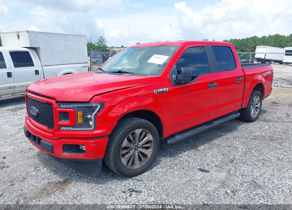 2018 FORD F-150 XL VIN: 1FTEW1CP9JFA16568