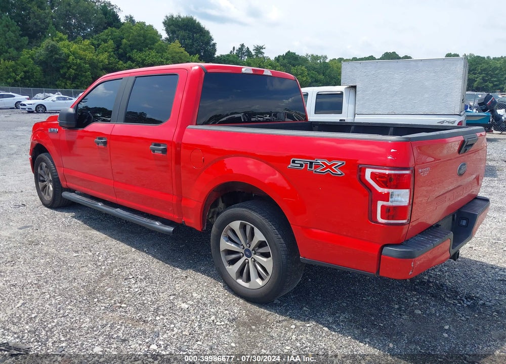 2018 FORD F-150 XL VIN: 1FTEW1CP9JFA16568