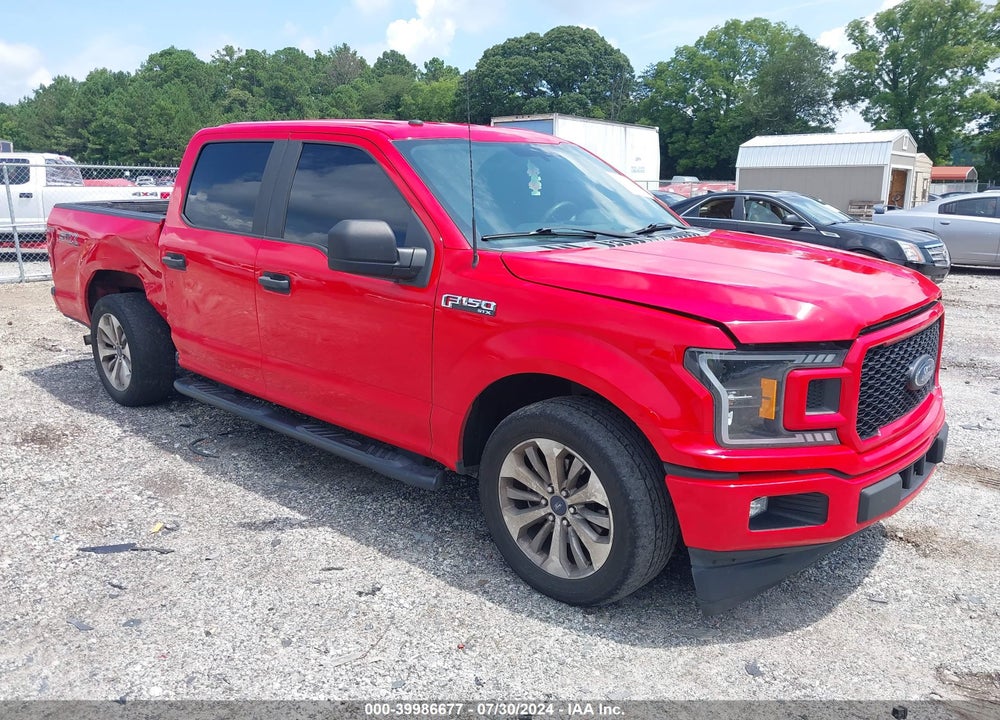2018 FORD F-150 XL VIN: 1FTEW1CP9JFA16568