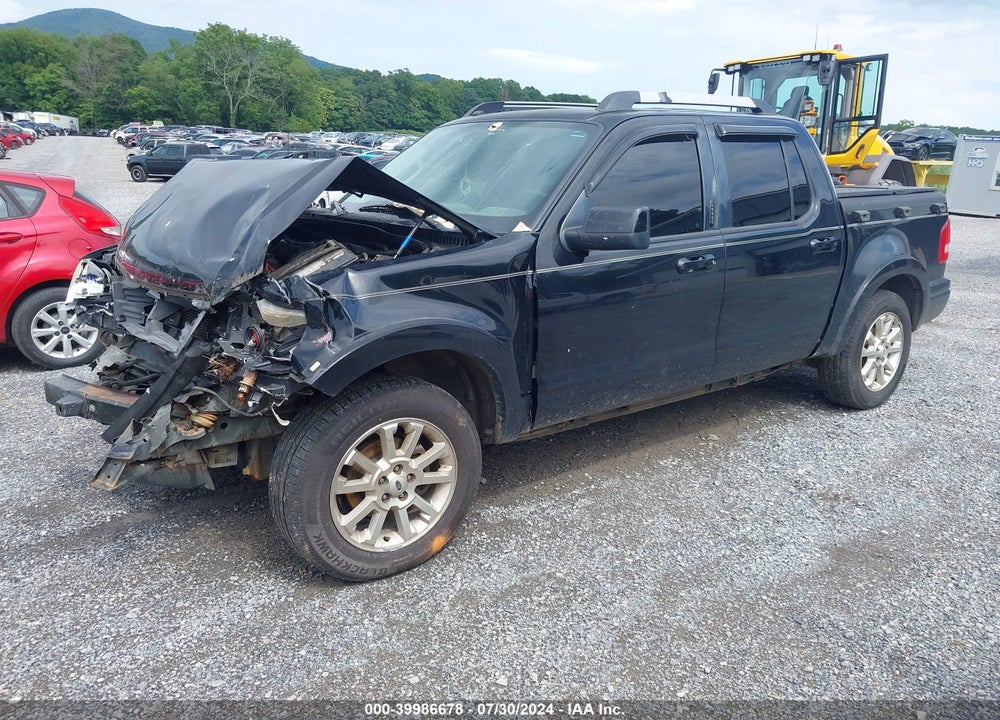2007 FORD EXPLORER SPORT TRAC VIN: 1FMEU53K97UA32416