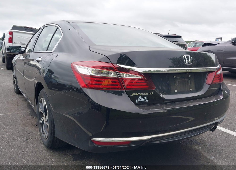 2016 HONDA ACCORD LX VIN: 1HGCR2F37GA235534