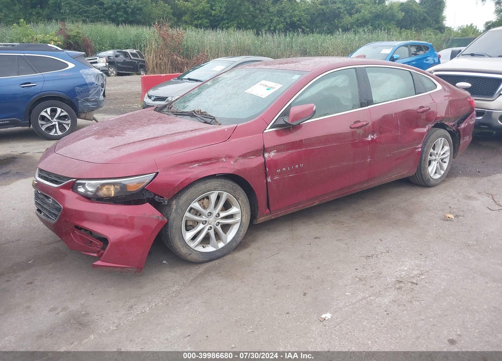 2018 CHEVROLET MALIBU LT VIN: 1G1ZD5ST6JF177983