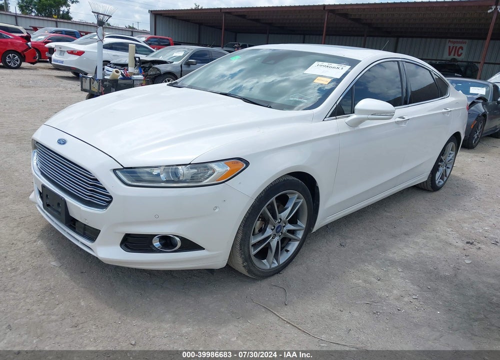 2013 FORD FUSION TITANIUM VIN: 3FA6P0K96DR303345