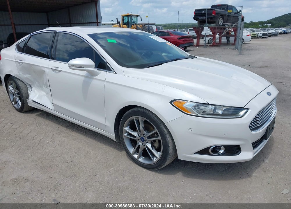 2013 FORD FUSION TITANIUM VIN: 3FA6P0K96DR303345