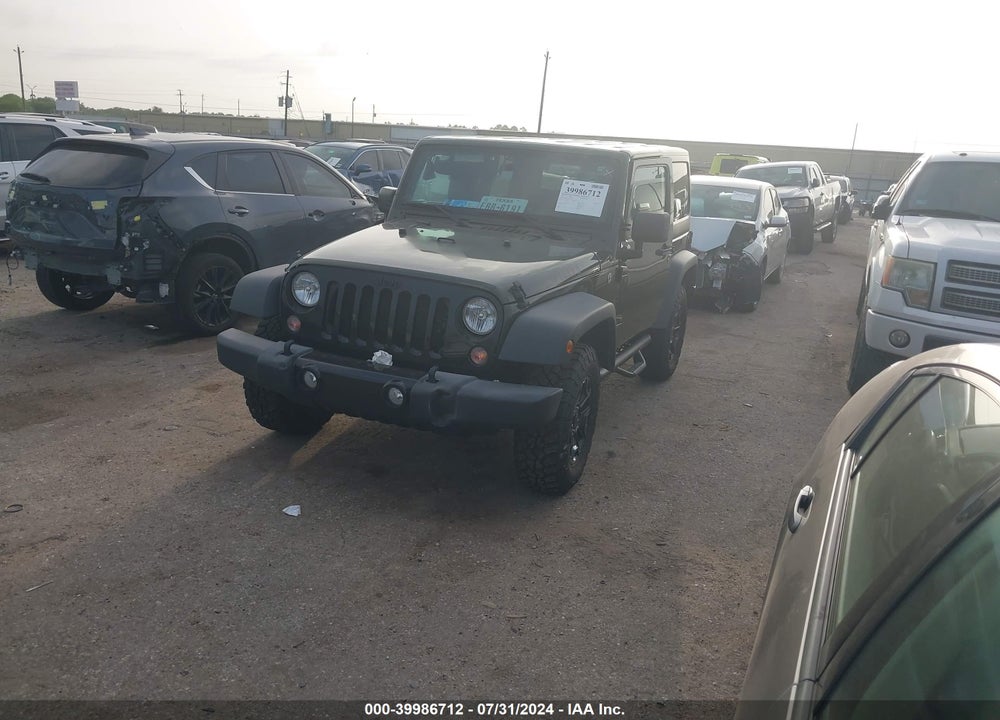 2015 JEEP WRANGLER WILLYS WHEELER VIN: 1C4AJWAG4FL713846