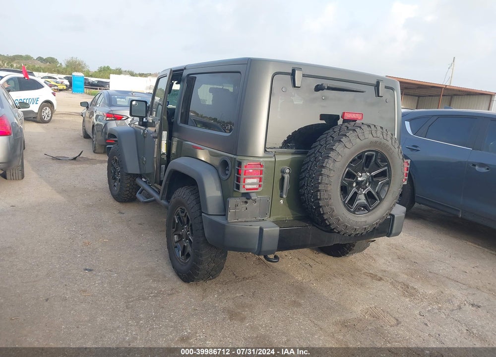 2015 JEEP WRANGLER WILLYS WHEELER VIN: 1C4AJWAG4FL713846