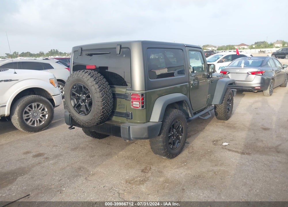 2015 JEEP WRANGLER WILLYS WHEELER VIN: 1C4AJWAG4FL713846