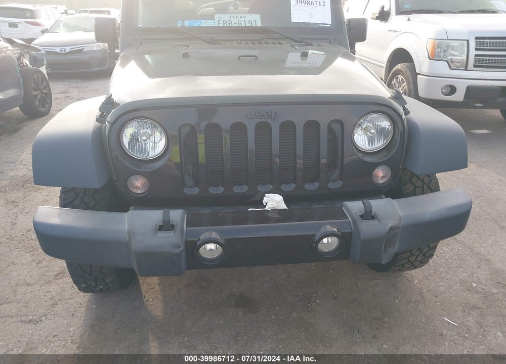 2015 JEEP WRANGLER WILLYS WHEELER VIN: 1C4AJWAG4FL713846