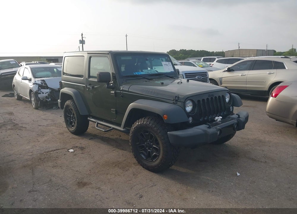 2015 JEEP WRANGLER WILLYS WHEELER VIN: 1C4AJWAG4FL713846