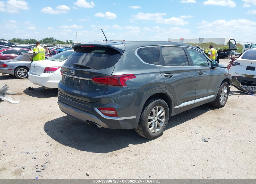 2019 HYUNDAI SANTA FE SE VIN: 5NMS2CAD6KH134648