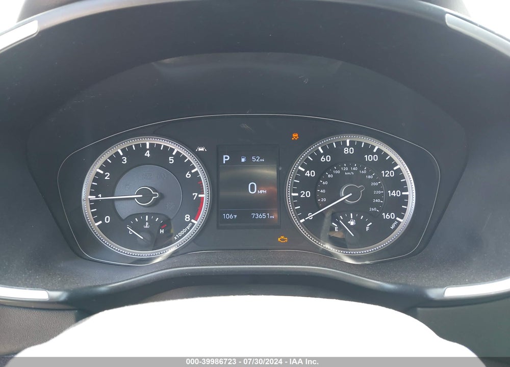 2019 HYUNDAI SANTA FE SE VIN: 5NMS2CAD6KH134648