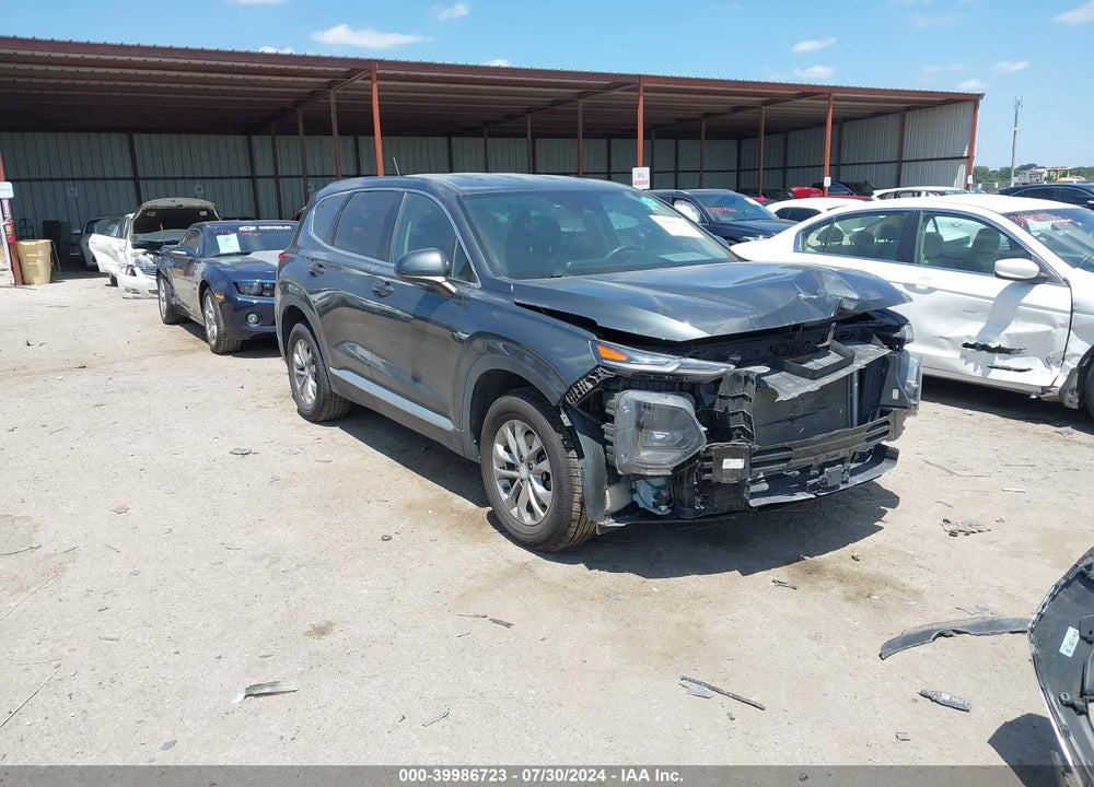 2019 HYUNDAI SANTA FE SE VIN: 5NMS2CAD6KH134648