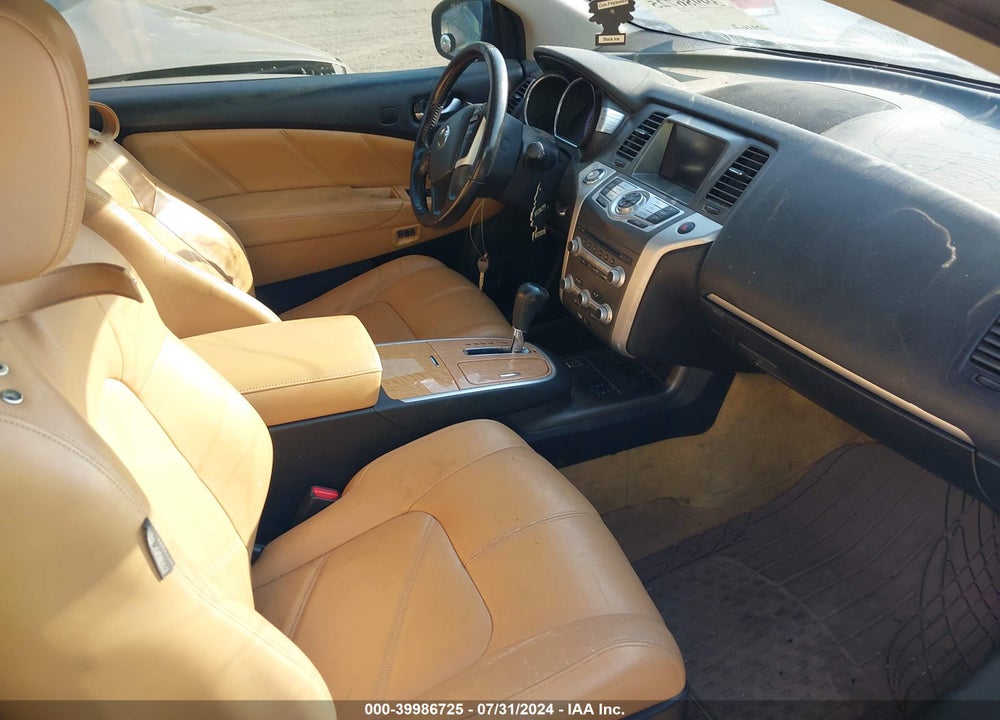 2011 NISSAN MURANO CROSSCABRIOLET VIN: JN8AZ1FY5BW003526