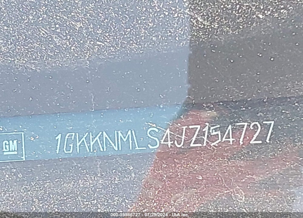 2018 GMC ACADIA SLT-1 VIN: 1GKKNMLS4JZ154727