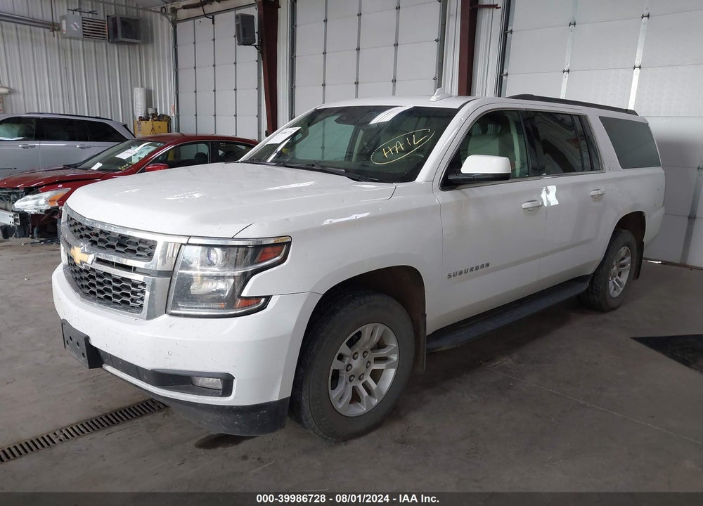 2017 CHEVROLET SUBURBAN LT VIN: 1GNSKHKC4HR276303
