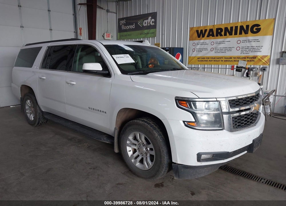 2017 CHEVROLET SUBURBAN LT VIN: 1GNSKHKC4HR276303