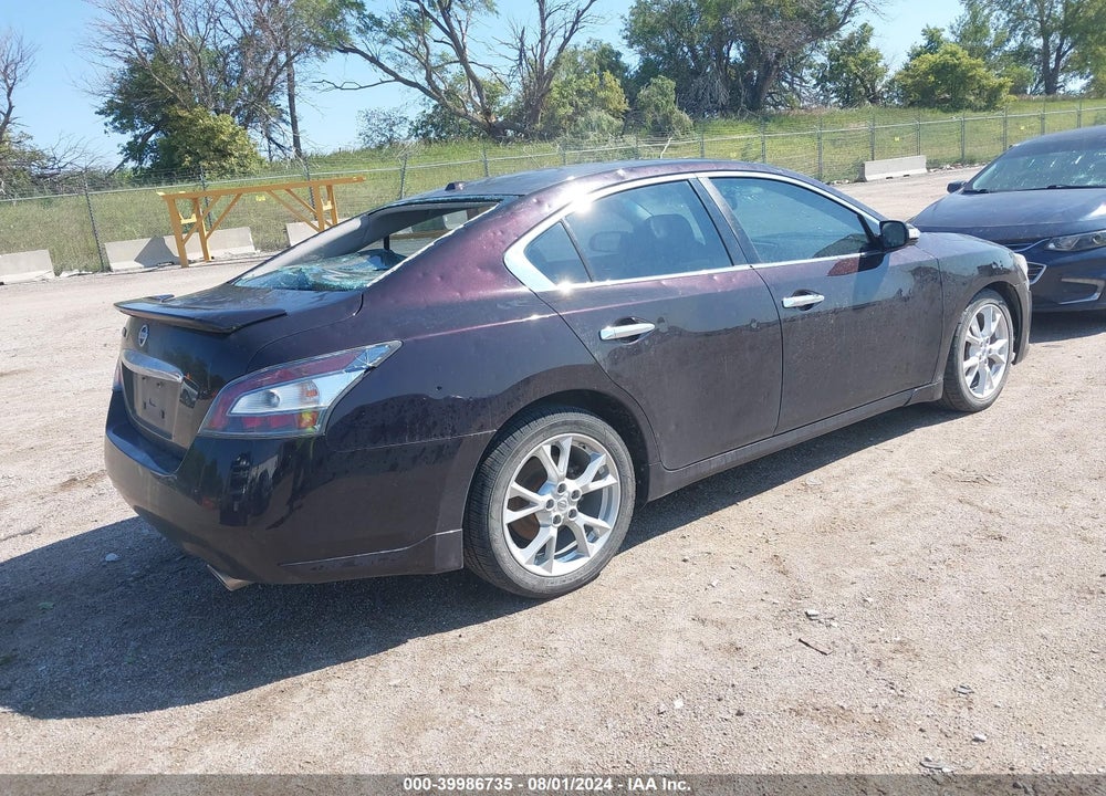 2012 NISSAN MAXIMA 3.5 SV VIN: 1N4AA5AP8CC809345