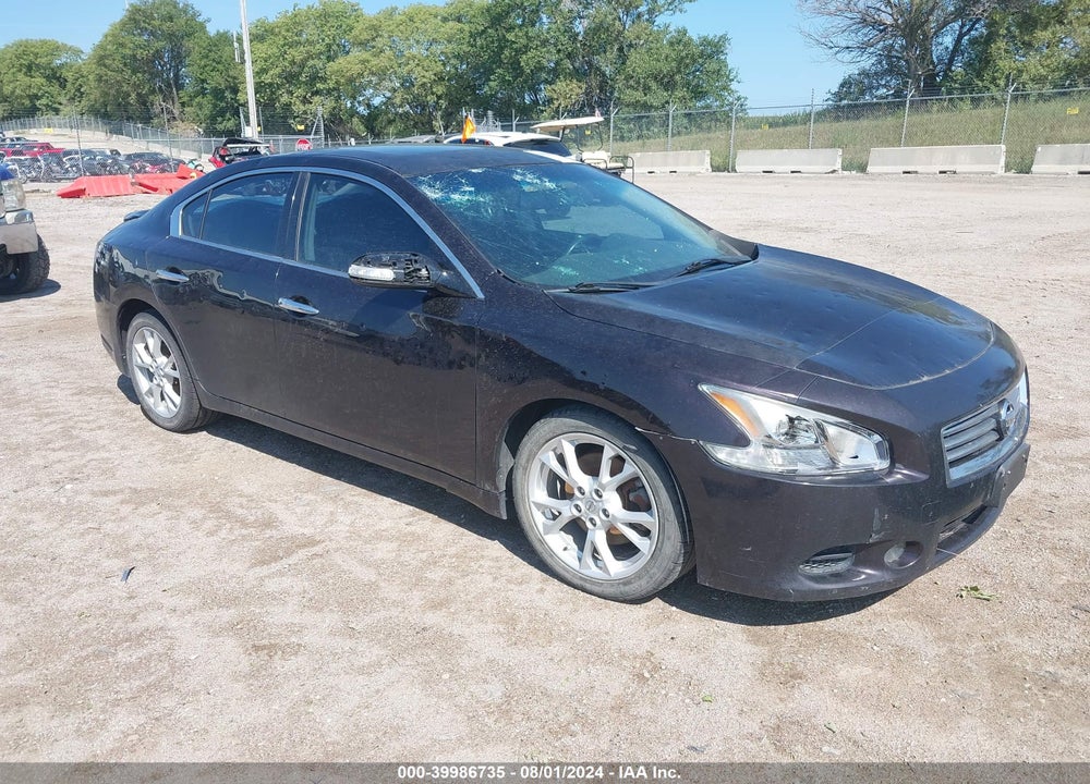 2012 NISSAN MAXIMA 3.5 SV VIN: 1N4AA5AP8CC809345