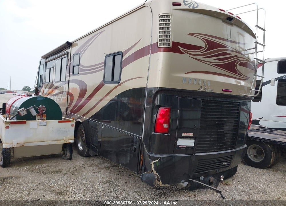 2009 ROADMASTER RAIL STRAIGHT RAIL VIN: 1RF3B326192049292