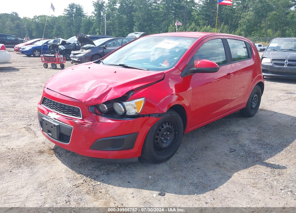 2013 CHEVROLET SONIC LS AUTO VIN: 1G1JA6SH3D4213958