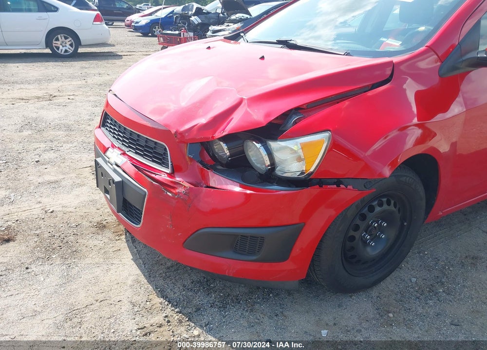 2013 CHEVROLET SONIC LS AUTO VIN: 1G1JA6SH3D4213958