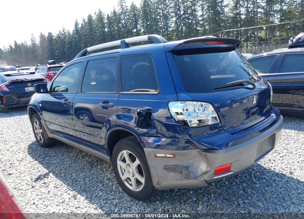 2003 MITSUBISHI OUTLANDER XLS VIN: JA4LX41G33U063645
