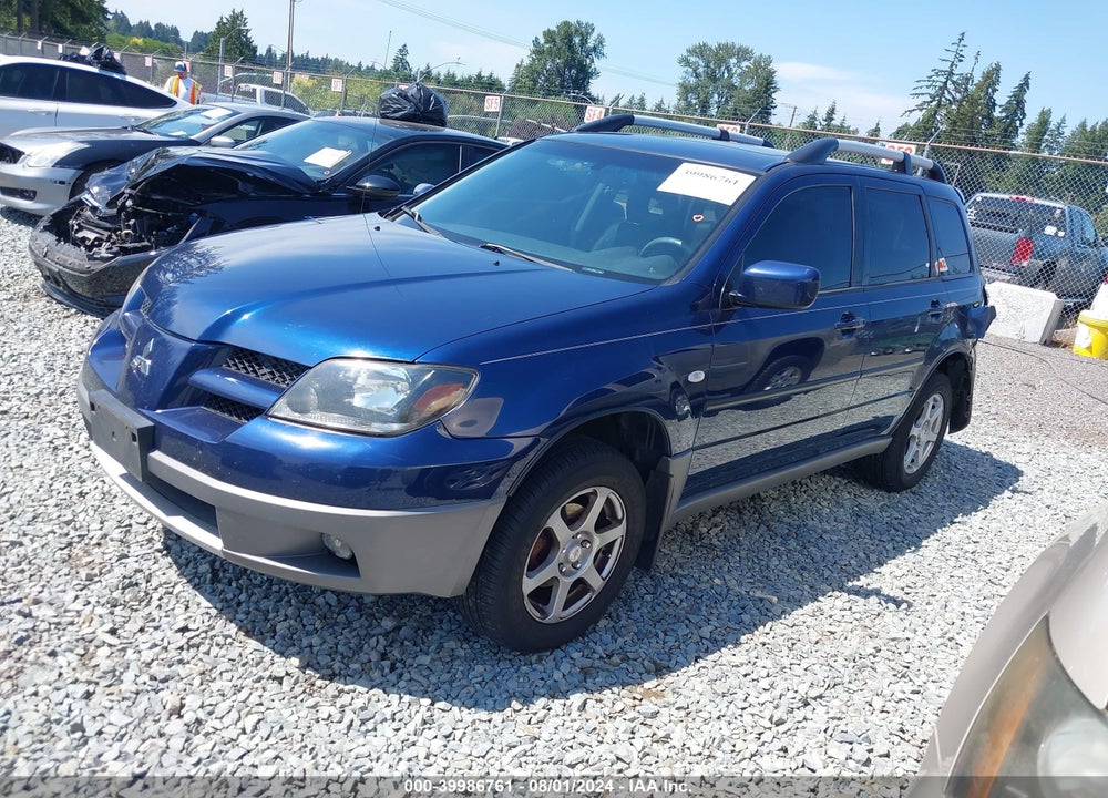 2003 MITSUBISHI OUTLANDER XLS VIN: JA4LX41G33U063645