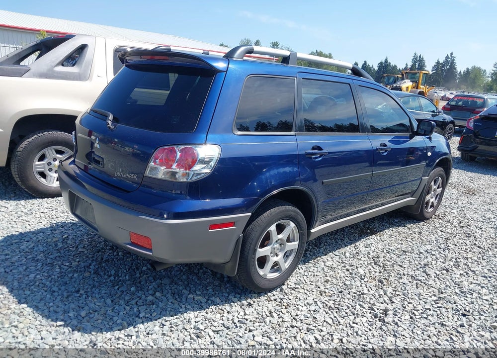 2003 MITSUBISHI OUTLANDER XLS VIN: JA4LX41G33U063645