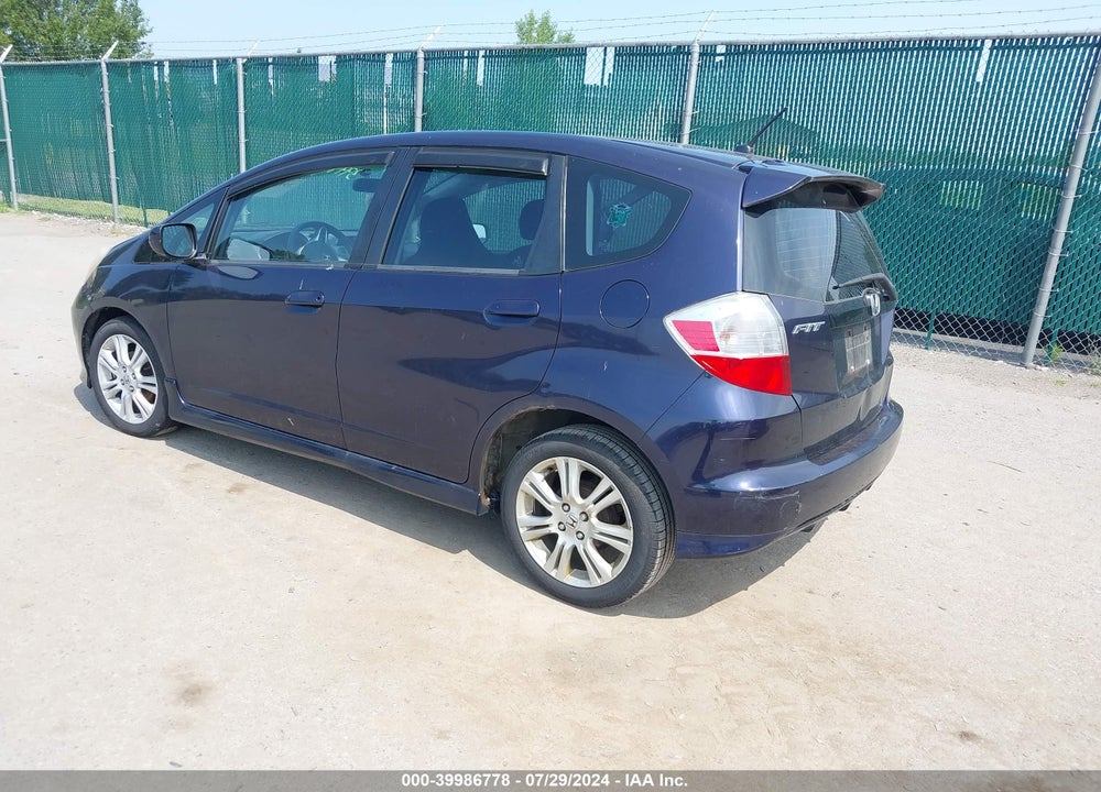 2009 HONDA FIT SPORT VIN: JHMGE88479S069032