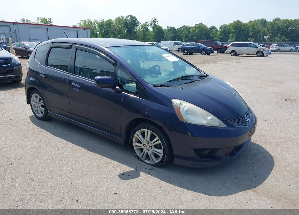 2009 HONDA FIT SPORT VIN: JHMGE88479S069032