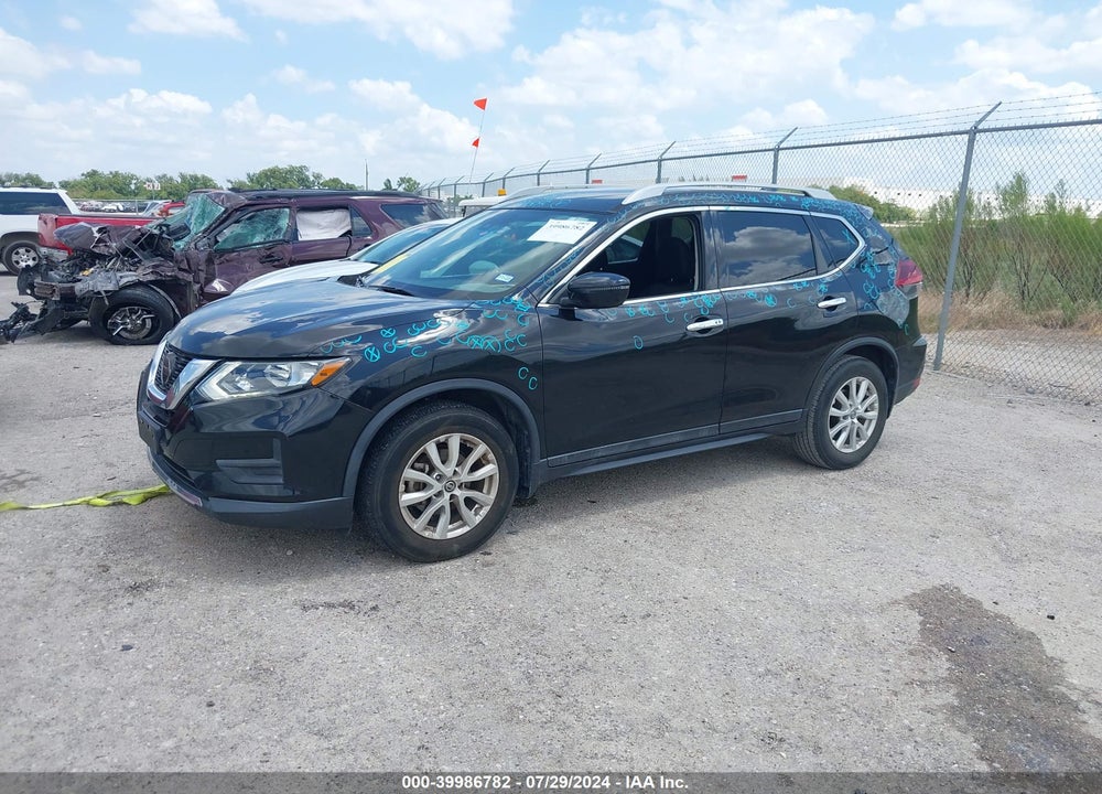 2019 NISSAN ROGUE SV VIN: 5N1AT2MT8KC714452