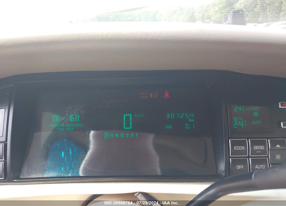 1995 CADILLAC DEVILLE VIN: 1G6KD52BXSU210581