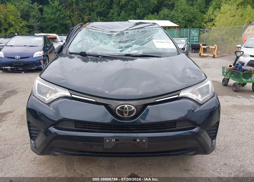 2018 TOYOTA RAV4 LE VIN: 2T3ZFREV1JW491383