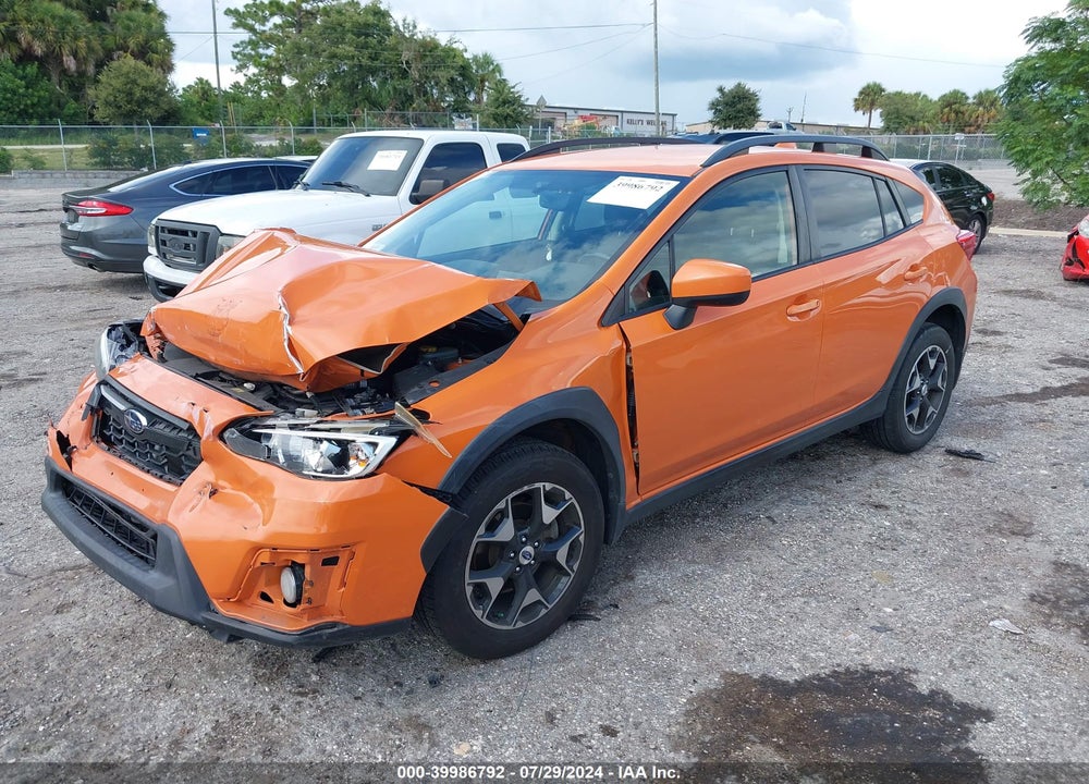 2018 SUBARU CROSSTREK 2.0I PREMIUM VIN: JF2GTABCXJH276838
