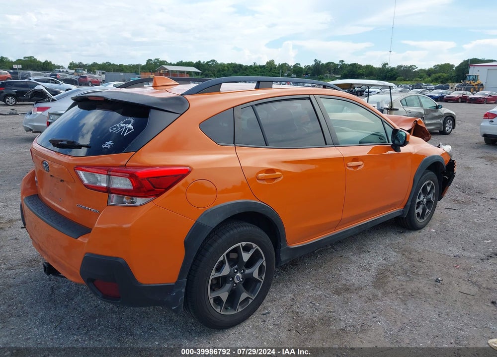 2018 SUBARU CROSSTREK 2.0I PREMIUM VIN: JF2GTABCXJH276838