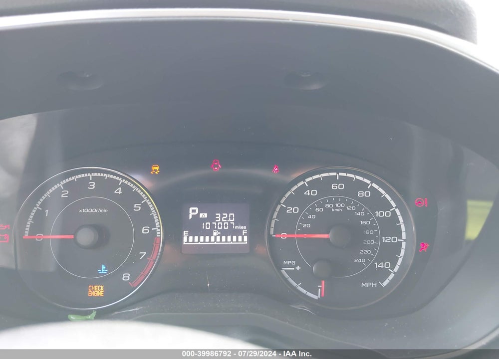 2018 SUBARU CROSSTREK 2.0I PREMIUM VIN: JF2GTABCXJH276838